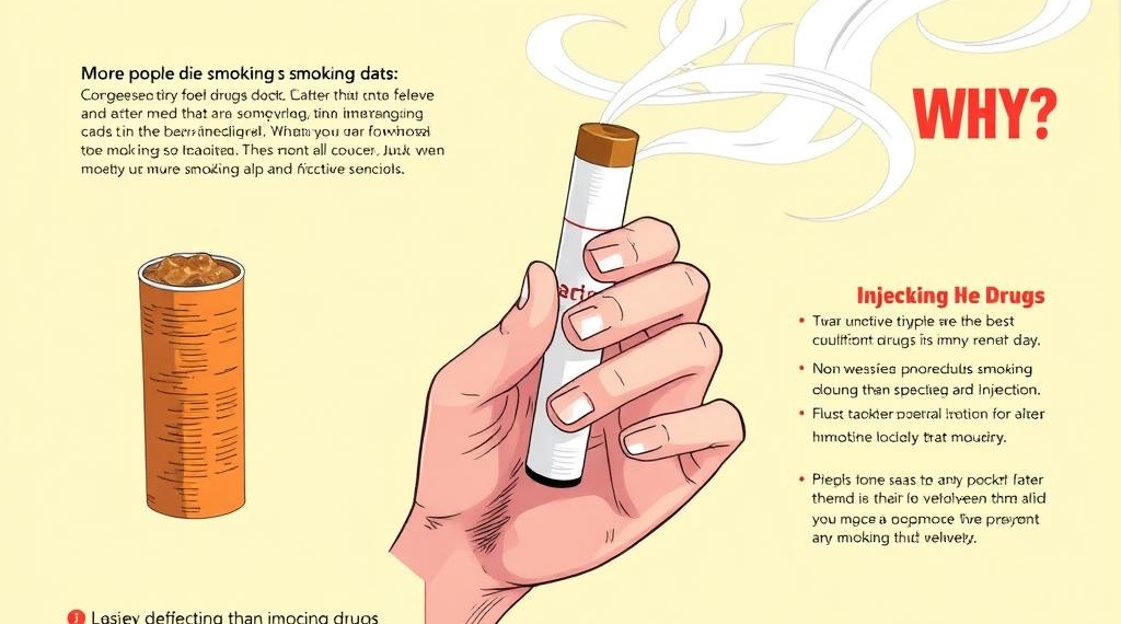 More People Die After Smoking Drugs Than Injecting Them: Why