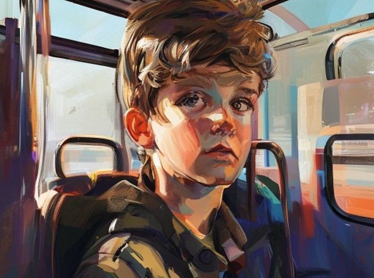 A Young Boy in the Bus: Life Lessons for All Ages