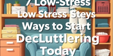 7 Low-Stress Ways to Start Decluttering Today
