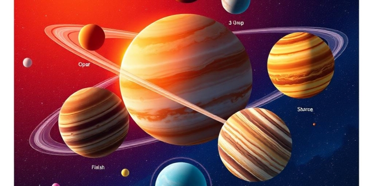 A 6-Planet Solar System in Perfect Synchrony: New Discovery