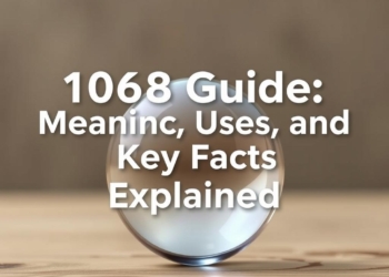 1068 Guide: Meaning, Uses, and Key Facts Explained
