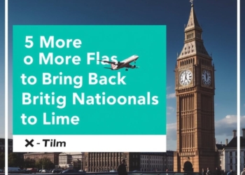5 More Flights to Bring Back British Nationals to London: X Time