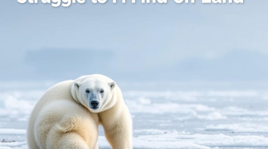 As the Ice Melts, Polar Bears Struggle to Find Food on Land