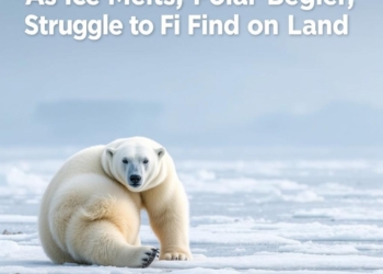 As the Ice Melts, Polar Bears Struggle to Find Food on Land