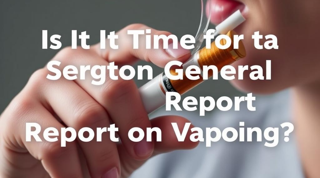 Is It Time for a Surgeon General Report on Vaping?