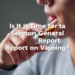 Is It Time for a Surgeon General Report on Vaping?
