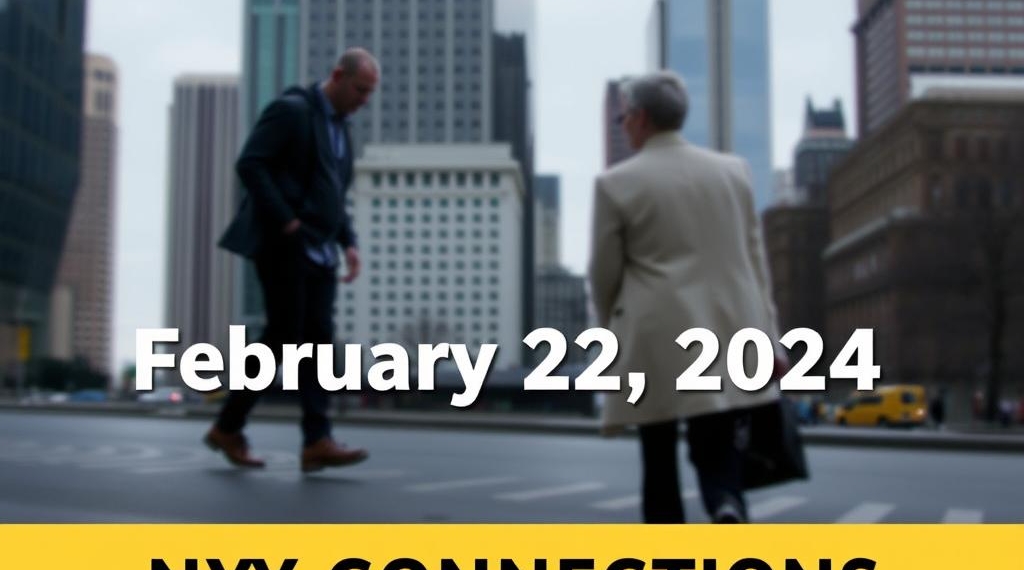 NYT Connections Hints and Answers for February 22, 2024